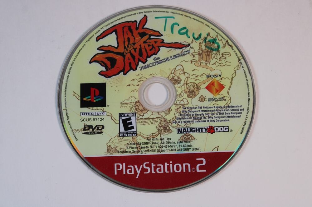 Jak and Daxter : The Precursor Legacy (Sony Playstation 2, PS2) Disc Only